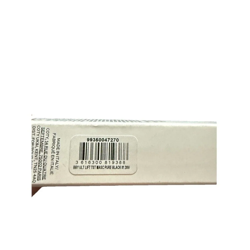 Burberry Ultimate Lift Mascara Pure Black Volumizing Curling Lengthening